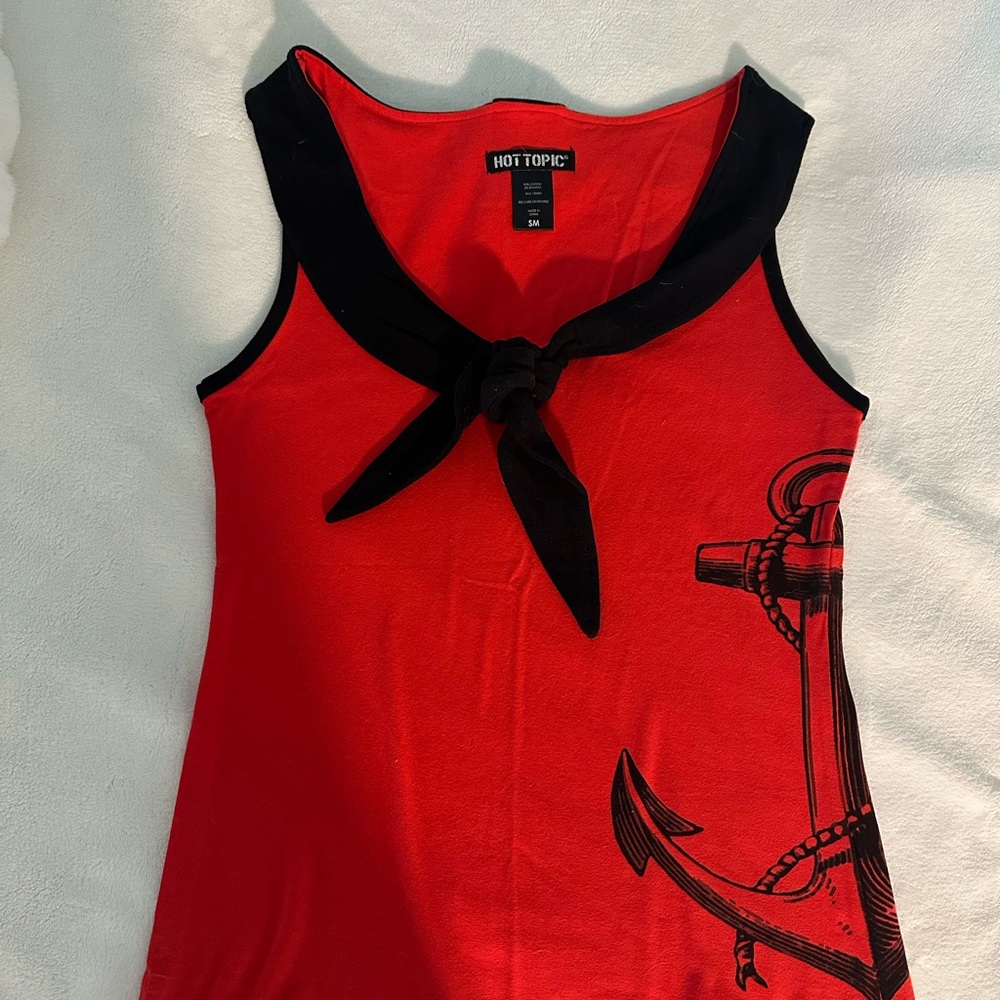 Hot topic sailor shirt.